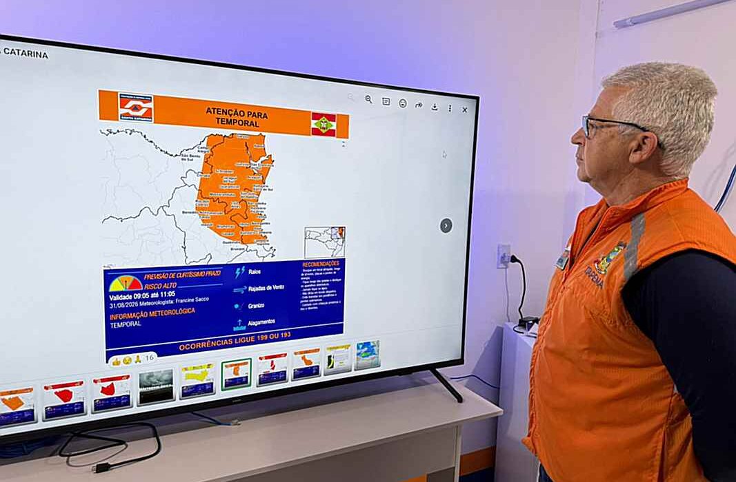 Defesa Civil de Itapema mantém monitoramento contínuo em todas as regiões da cidade